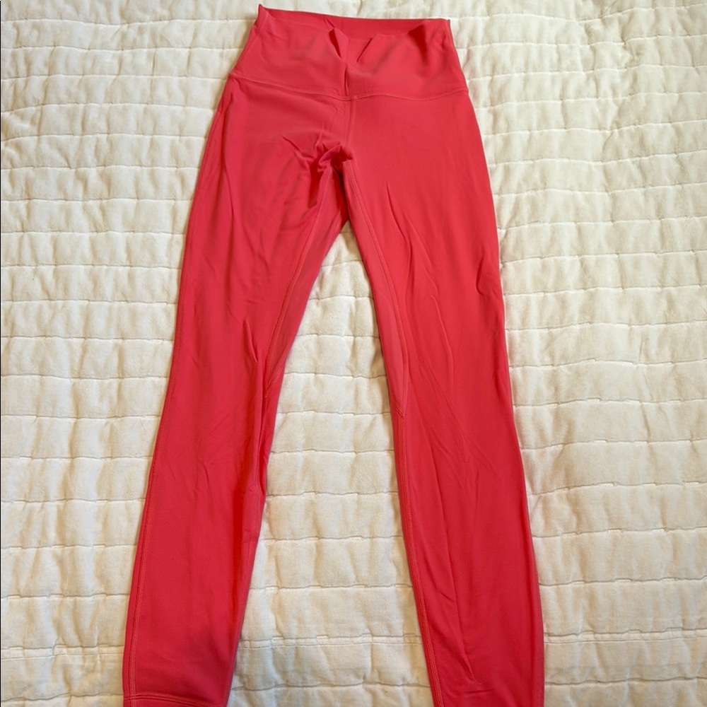 Lululemon align leggings size 4 pink